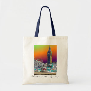 Big Ben Westminster I Love London UK bag