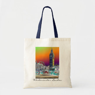 Big Ben Westminster I Love London UK bag