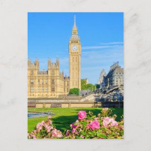 "Big Ben" Westminster, London UK Postcard
