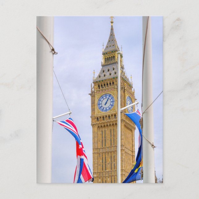 "Big Ben" Westminster, London UK Postcard (Front)