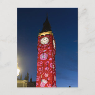 "Big Ben" Westminster, London UK Postcard
