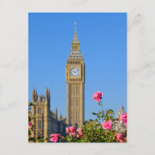 "Big Ben" Westminster, London UK Postcard