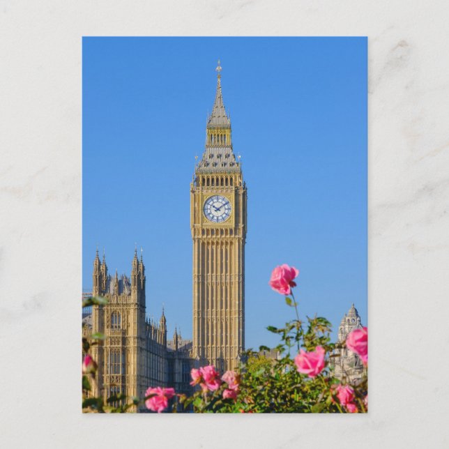 "Big Ben" Westminster, London UK Postcard (Front)