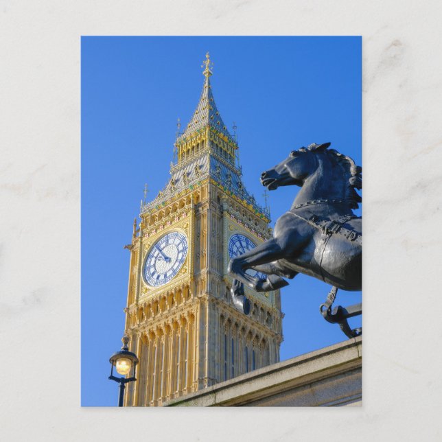 "Big Ben" Westminster, London UK Postcard (Front)