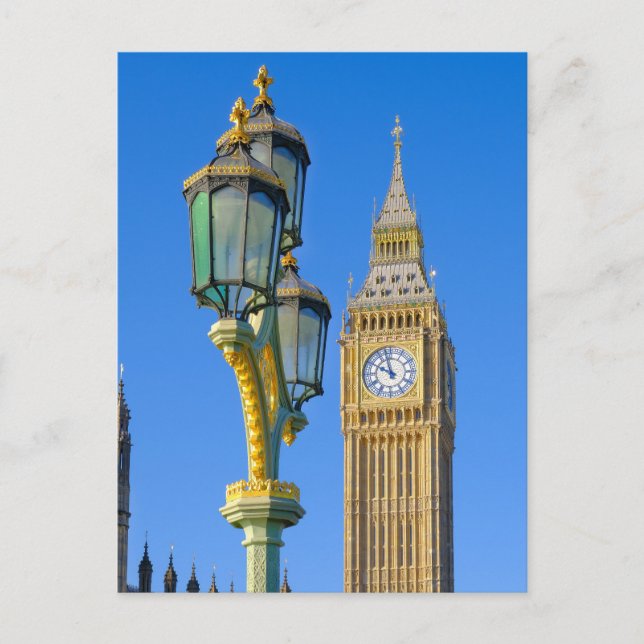 "Big Ben" Westminster, London UK Postcard (Front)