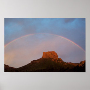 Big Bend - Casa Grande Rainbow Poster