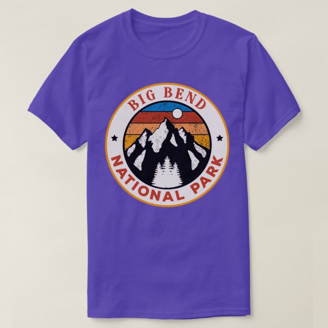 Big Bend National Park Active T-Shirt (Design Front)