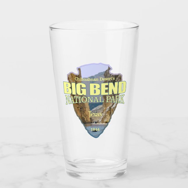 Big Bend National Park (arrowhead) Glass (Front)