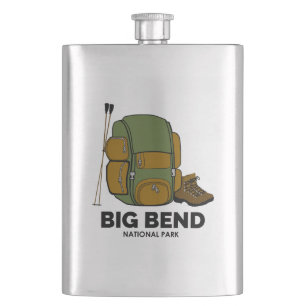 Big Bend National Park Backpack Hip Flask