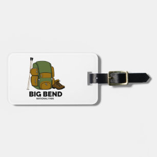 Big Bend National Park Backpack Luggage Tag