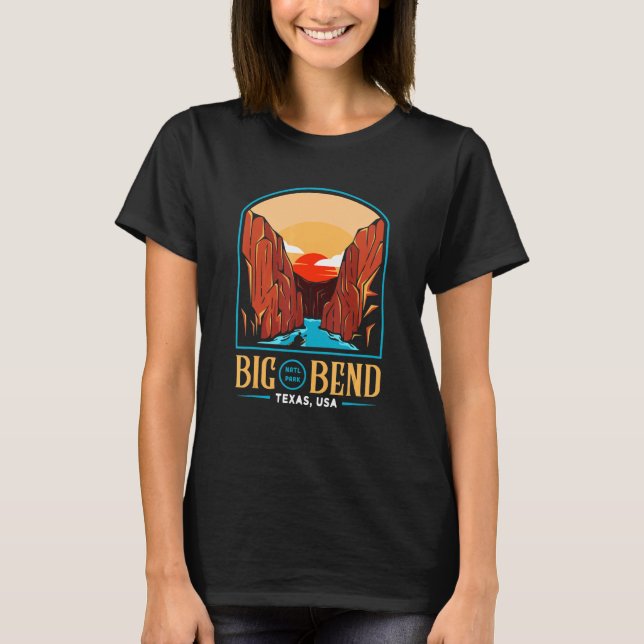 Big Bend National Park Brewster Texas US T-Shirt (Front)