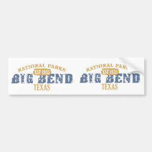 Big Bend National Park Bumper Sticker