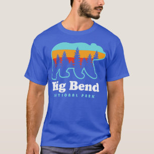 Big Bend National Park Camping Bear Texas T-Shirt