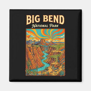 Big bend national park canyon landscape texas magnet