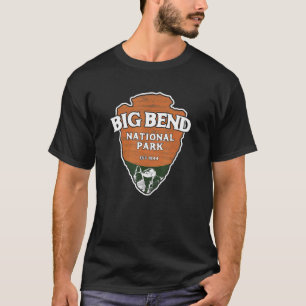 Big Bend National Park Classic Style Arrowhead Sig T-Shirt