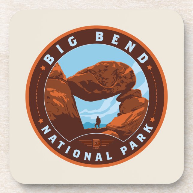 Big Bend National Park Coaster (Front)