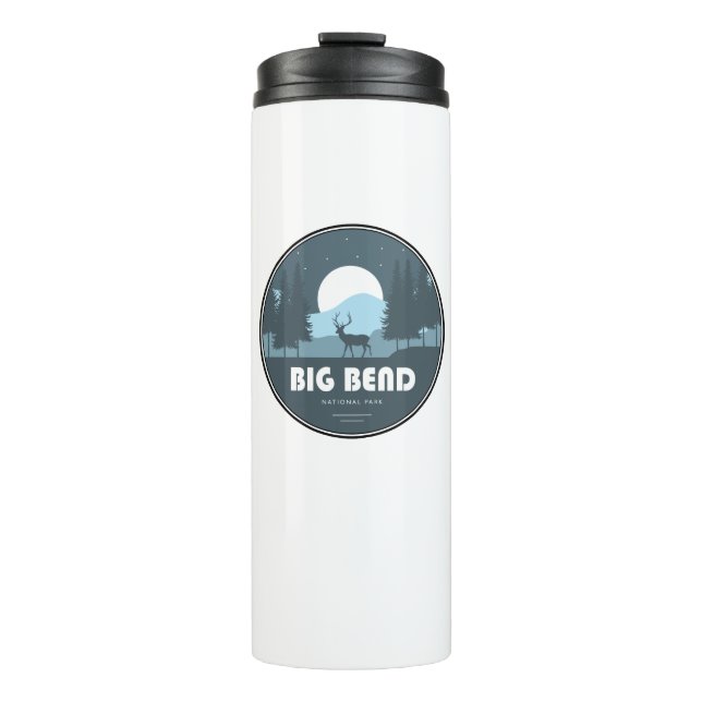 Big Bend National Park Deer Thermal Tumbler (Front)