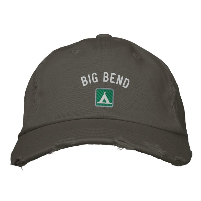 Big Bend National Park Embroidered Hat (Front)