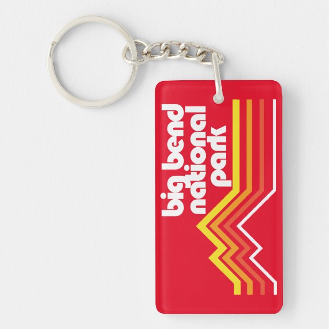 Big Bend National Park Key Ring (Front)