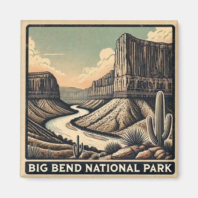 Big Bend National Park Magnet (Front)