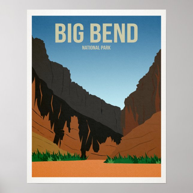 Big Bend National Park Poster (Front)