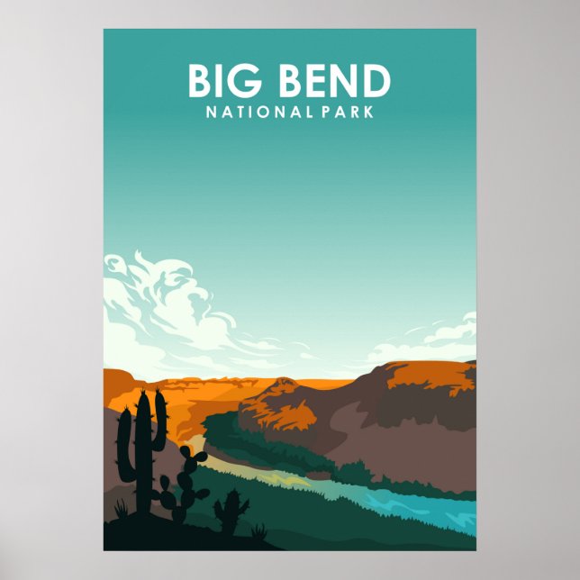 Big Bend National Park Poster (Front)