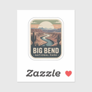 Big Bend National Park Retro Badge