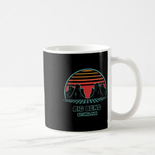 Big Bend National Park Retro Hiking Vintage 80s St Coffee Mug