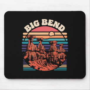 Big Bend National Park Souvenir Texas Outdoors Hik Mouse Mat