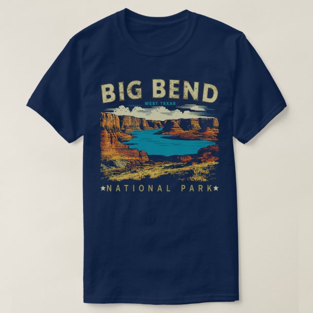 Big Bend National Park T-Shirt (Design Front)