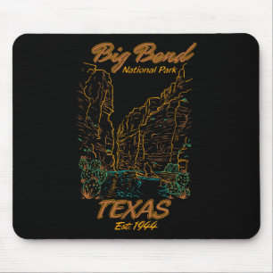 Big Bend National Park Texas Camping Hiking Nature Mouse Mat