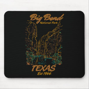 Big Bend National Park Texas Camping Hiking Nature Mouse Mat