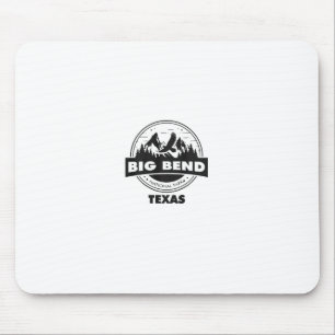 Big Bend National Park Texas Camping Mountain Hiki Mouse Mat