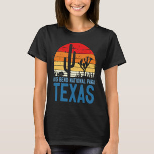 Big Bend National Park Texas Desert Hiking Vintage T-Shirt