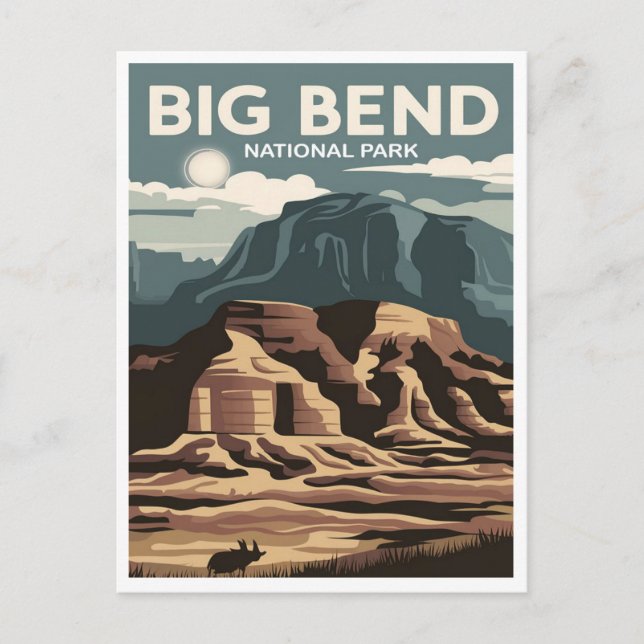 Big Bend National Park Texas  Postcard (Front)