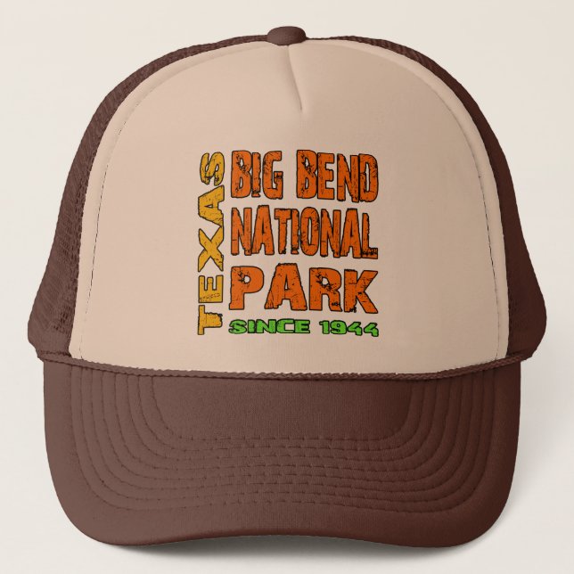Big Bend National Park, Texas Trucker Hat (Front)