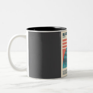 Big Bend National Park Travel Art  Two-Tone Coffee Mug