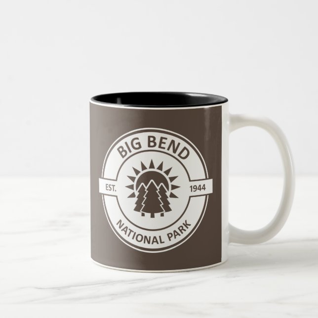 Big Bend National Park Two-Tone Coffee Mug (Right)