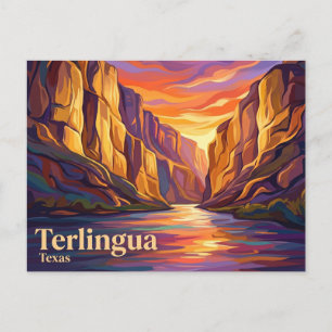 Big Bend National Park USA Postcard