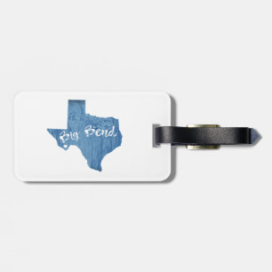 Big Bend National Park Wood Grain Luggage Tag