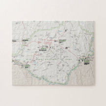 Big Bend (Texas) map puzzle