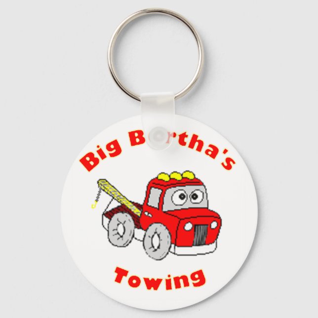 Big Bertha's Towing Key Ring (Front)