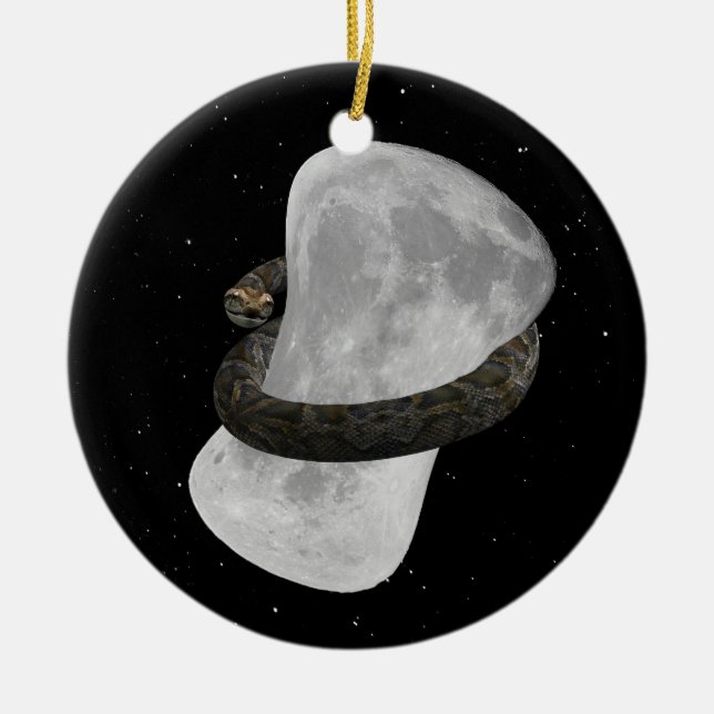 Big Big Hug Ceramic Tree Decoration (Front)