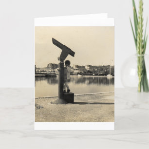 Big Binocular Card