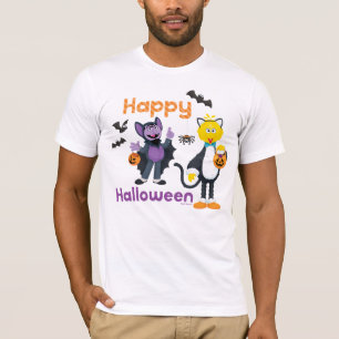 Big Bird and Count Happy Halloween T-Shirt