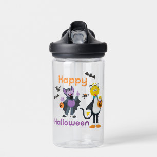 Big Bird and Count Happy Halloween Water Bottle