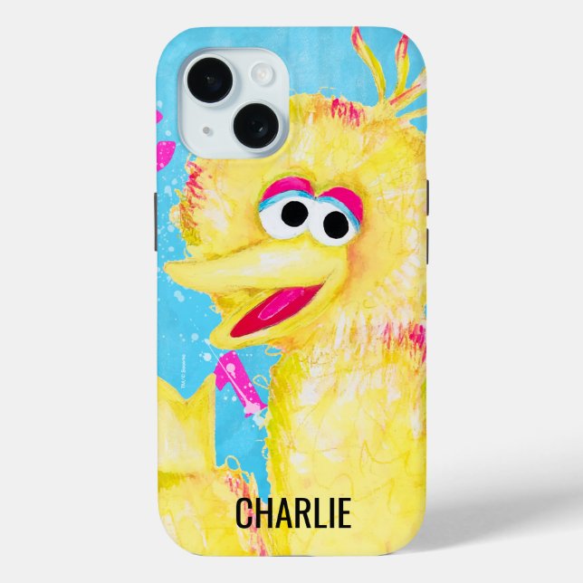 Big Bird Character Art Sesame Street Contest Case-Mate iPhone Case (Back)