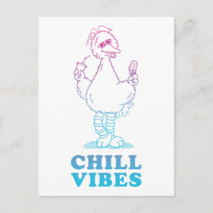 Big Bird Chill Vibes Postcard