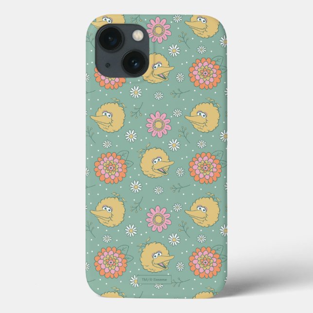 Big Bird | Good Vibes Floral Pattern Case-Mate iPhone Case (Back)