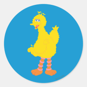 Big Bird Graphic Classic Round Sticker